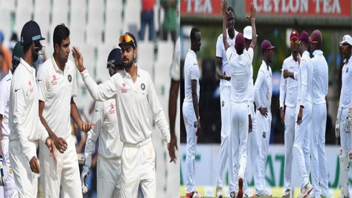 India, West Indies first Test from today