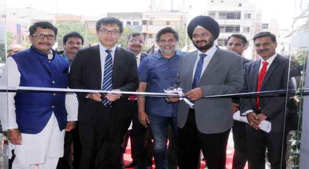 Maruti Suzuki launches showroom at Gachibowli