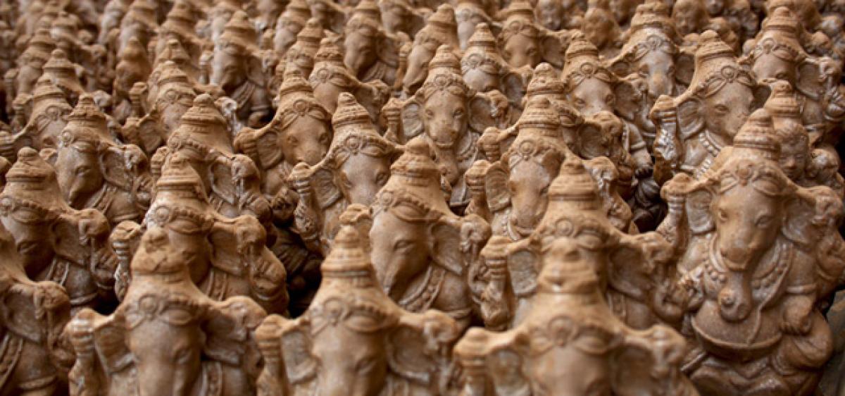 PCB supplied 85,000 clay idols