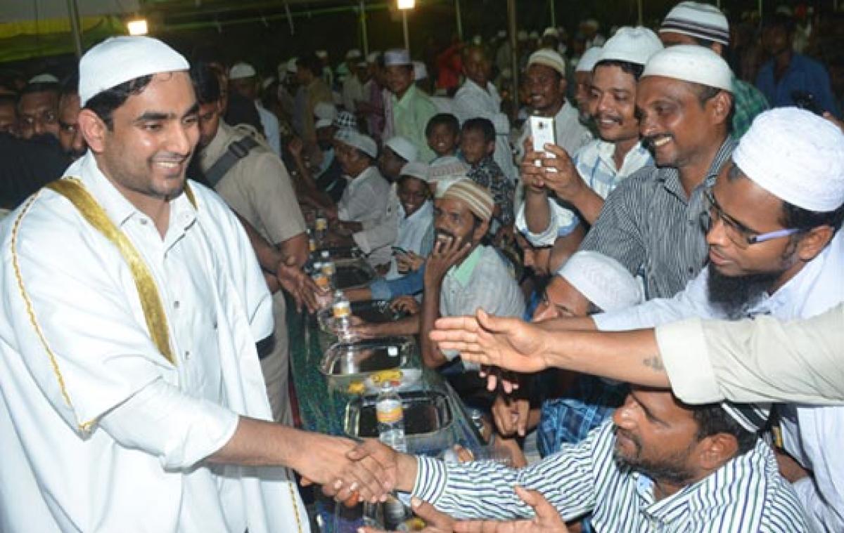 Lokesh extends Ramzan greetings to Muslims