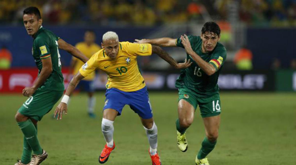 Neymar scores goal and leads Brazil to 5-0 victory over Bolivia 