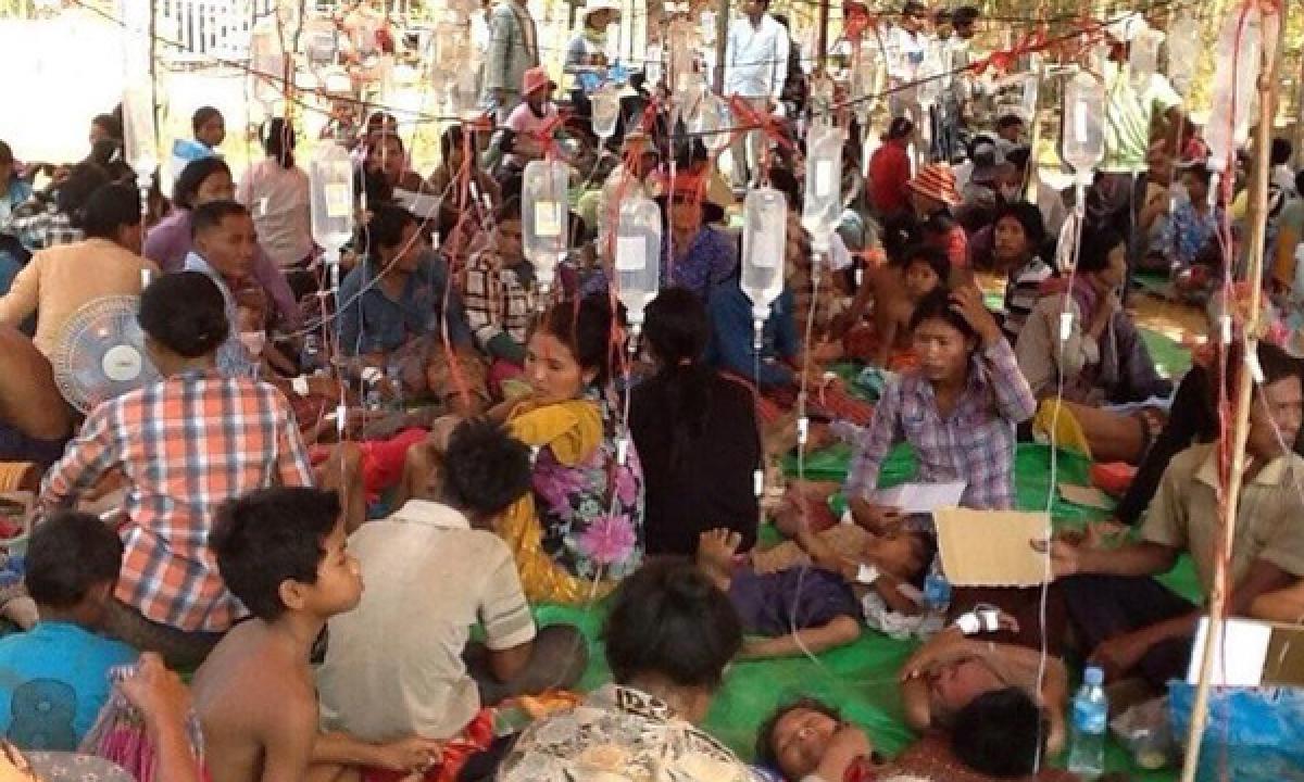 137 school childrens in Cambodia fall sick after eating contaminated food