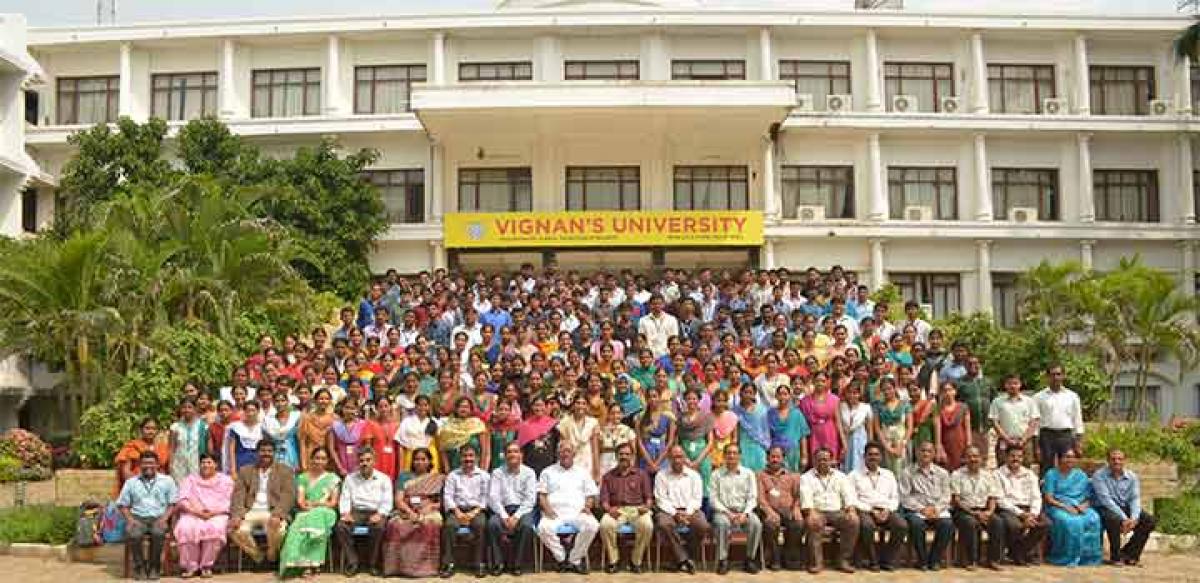 TCS hires 314 candidates from Vignan varsity