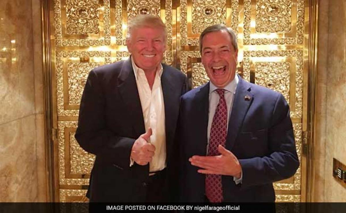 Trump wishes to have Nigel Farage as next British Ambassador to US