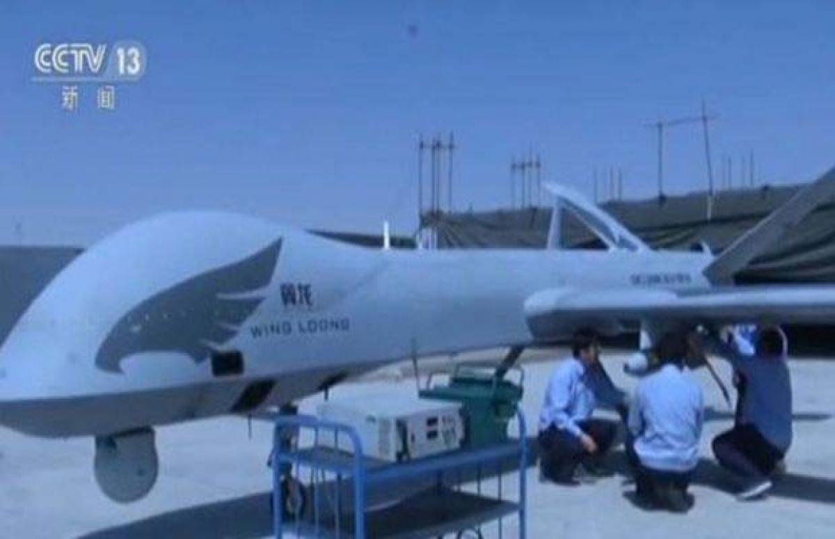 Chinese military releases videos of its drone missile attacks