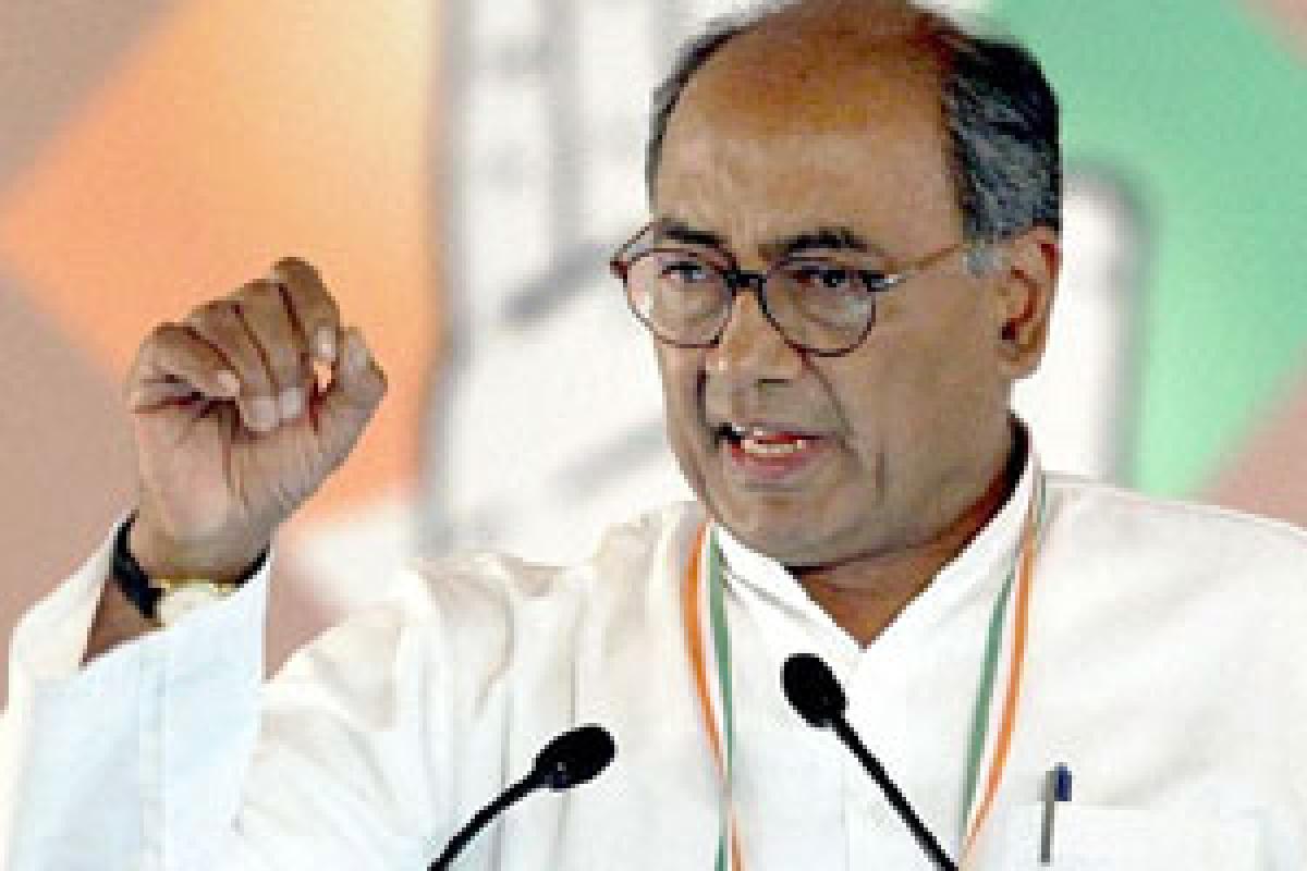 Digvijaya Singh condemns KCRs Chandi Yagam