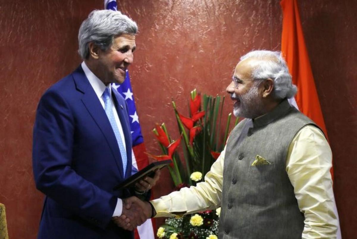 Modi: Rains have warmly welcomed John Kerry