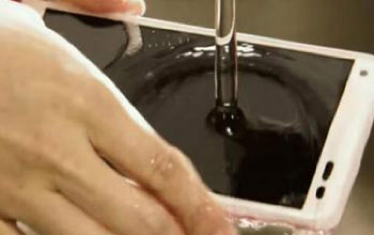 Worlds first washable smartphone developed in Japan