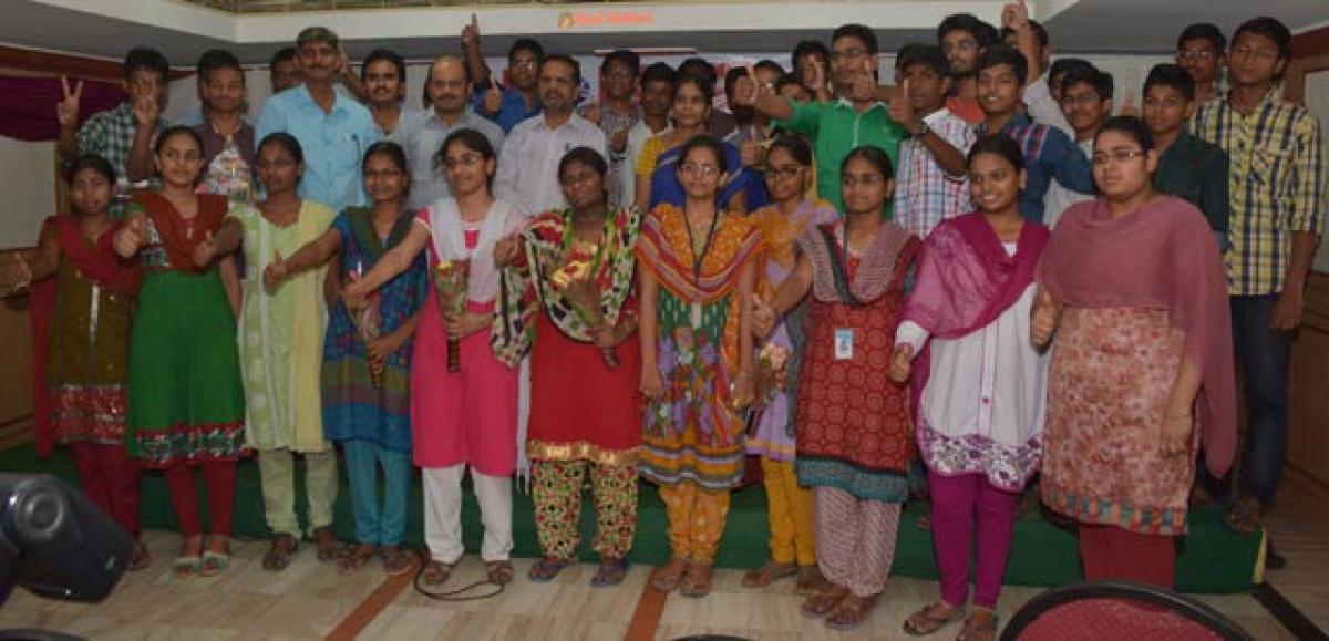 Vigyan students prove their mettle