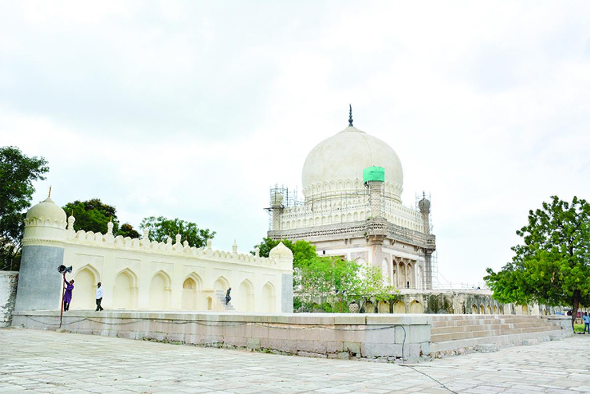 Idgah at Qutub Shahi Tombs restored
