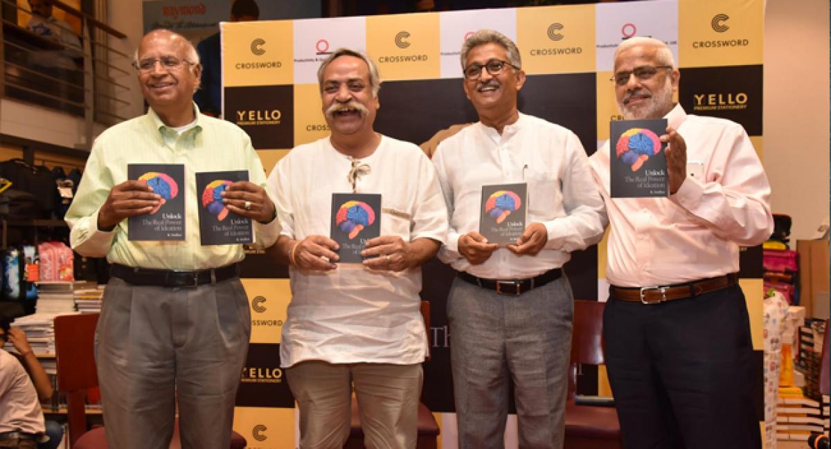 R.Sridhar’s book “Unlock the Real Power of Ideation” launched