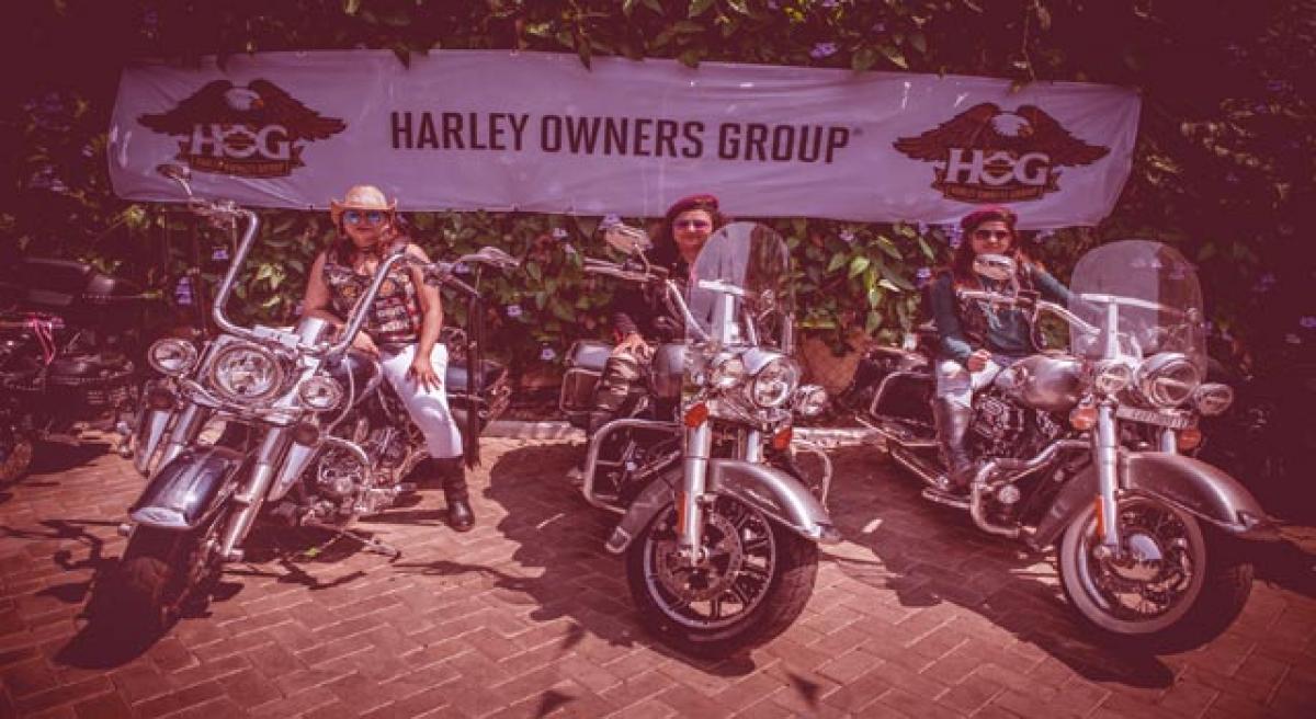 Ladies of Harley Chapter in India