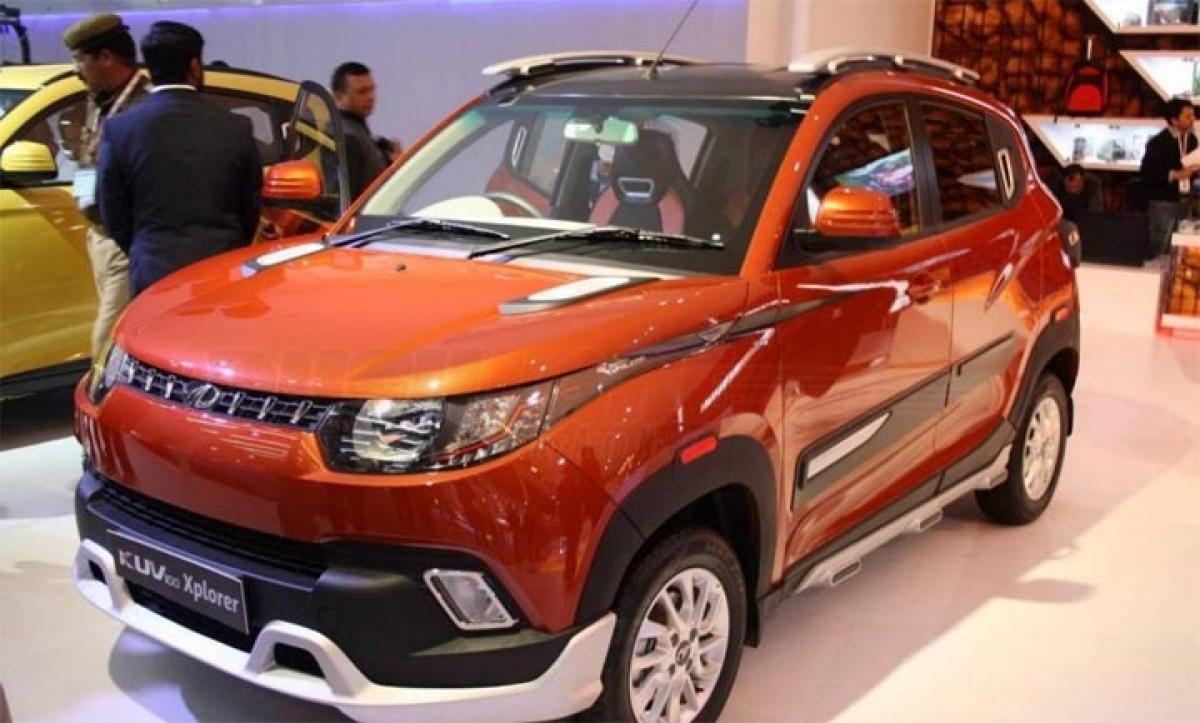 Auto Expo 2016: Mahindra KUV100 Explorer Edition features price in India 