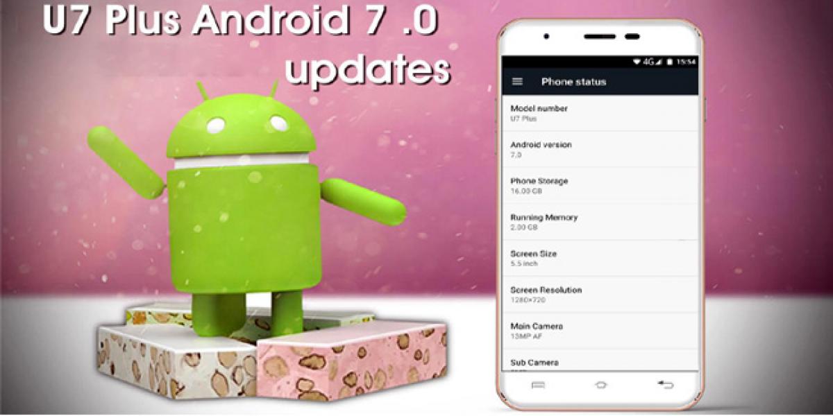 OUKITEL U7 Plus Android Nougat updating Notice and method