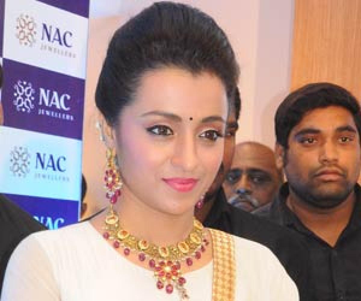 I see Vijayawada progress: Trisha