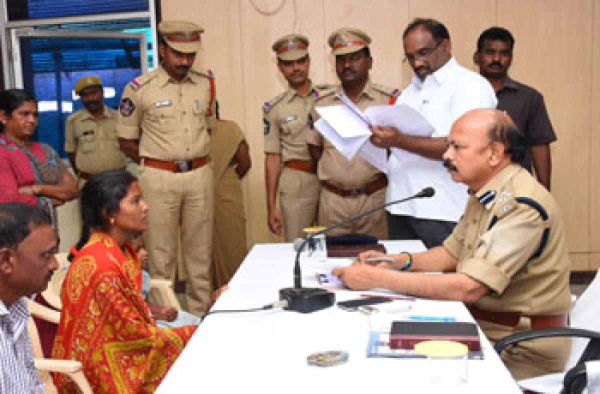 DIG conducts public grievances day