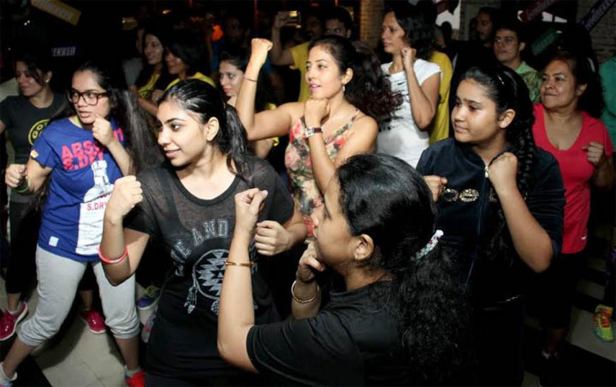 GymTrekker decodes e fitness mantra with morning party