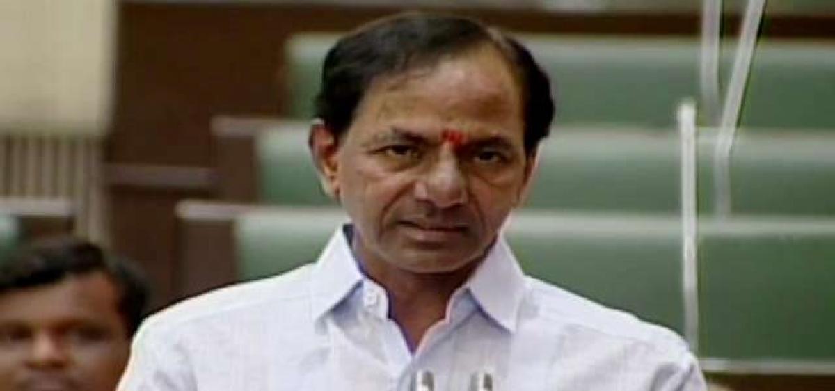 KCR rules out waiving farm loans at one go