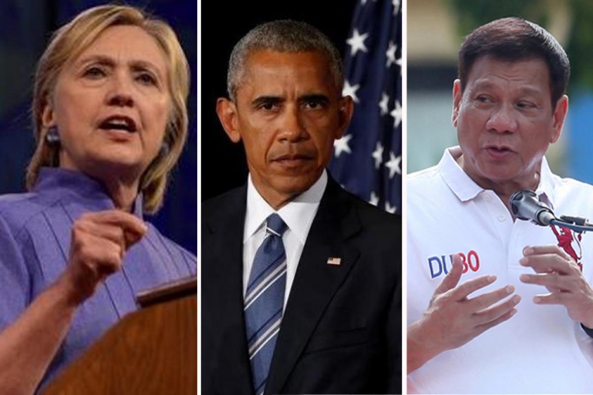 Clinton stresses on need for mutual respect, after Dutertes remarks on Obama