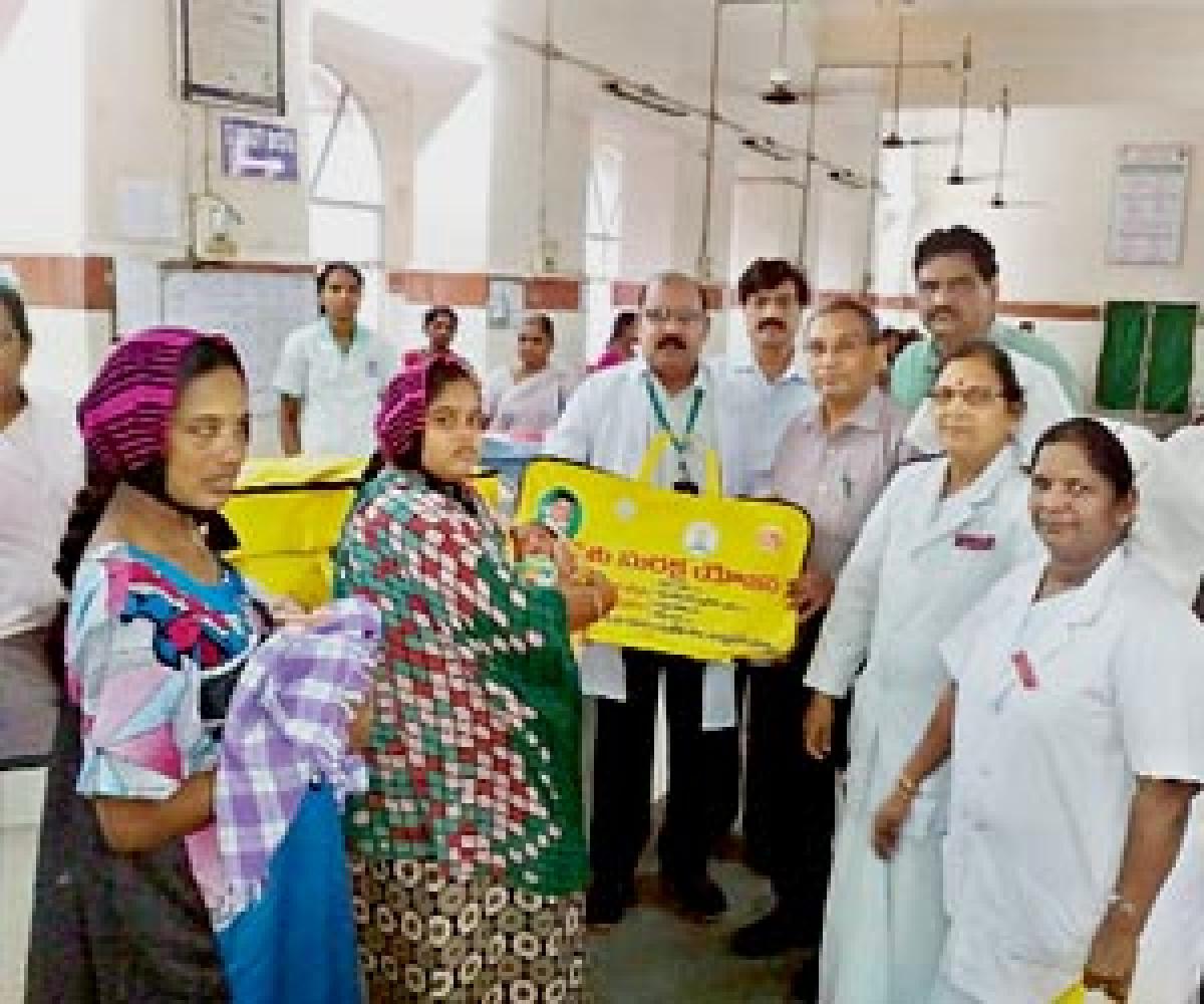 Distribution of baby kits launched in KGH