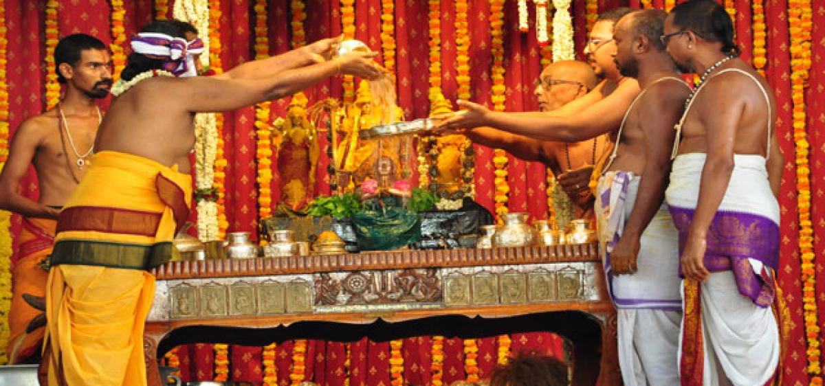 Sahasra Kalasabhishekam held