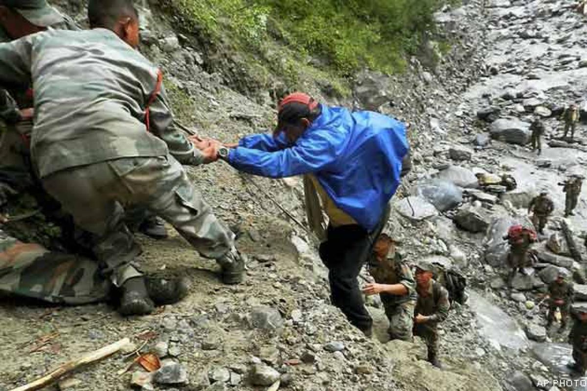 Pilgrims stranded at Badrinath rescued