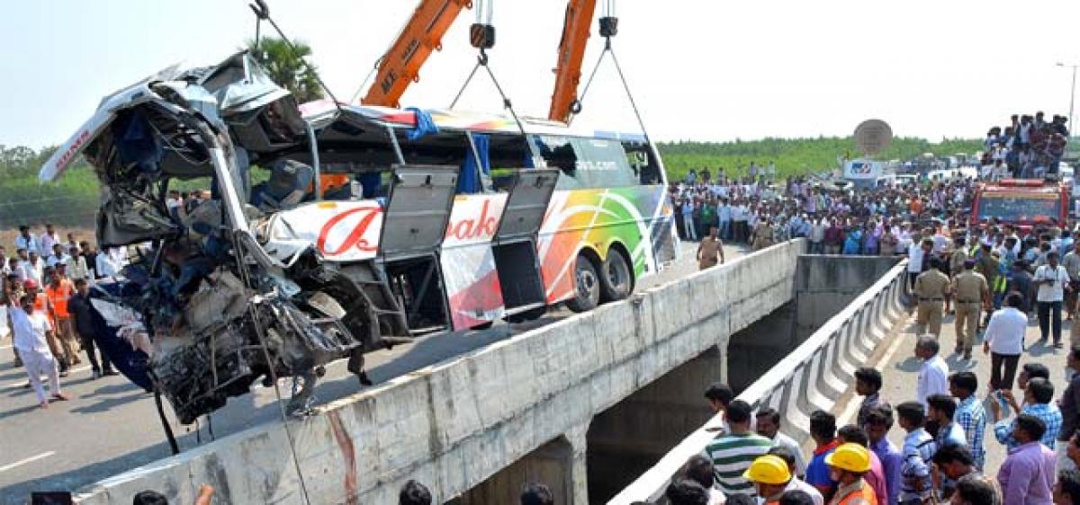 11 passengers die as Diwakar bus plunges into canal