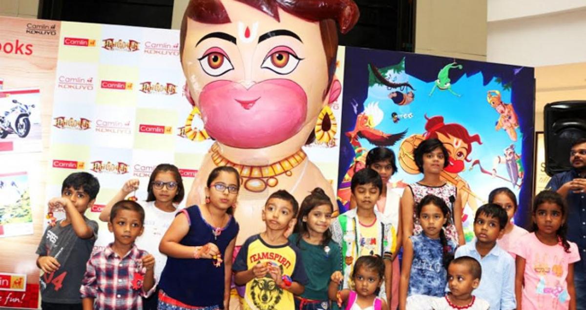 Kokuyo Camlin ties-up with animated film - Hanuman Da’ Damdaar