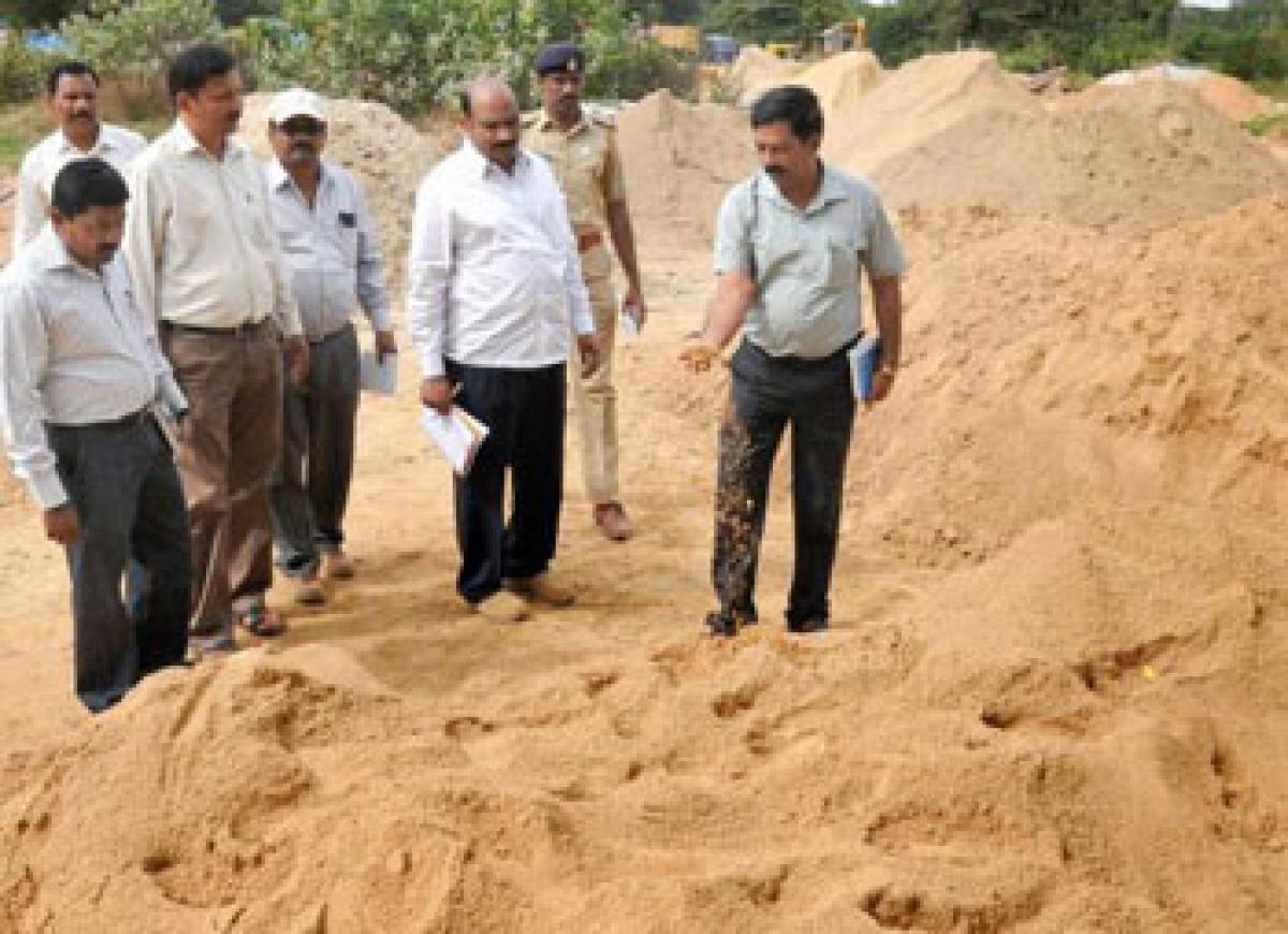 Free sand policy benefiting TDP leaders only: YSRCP MP