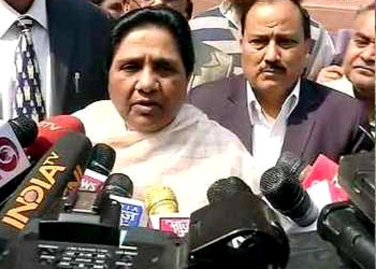 RSS suppressing Dalit voices with Centres help: Mayawati