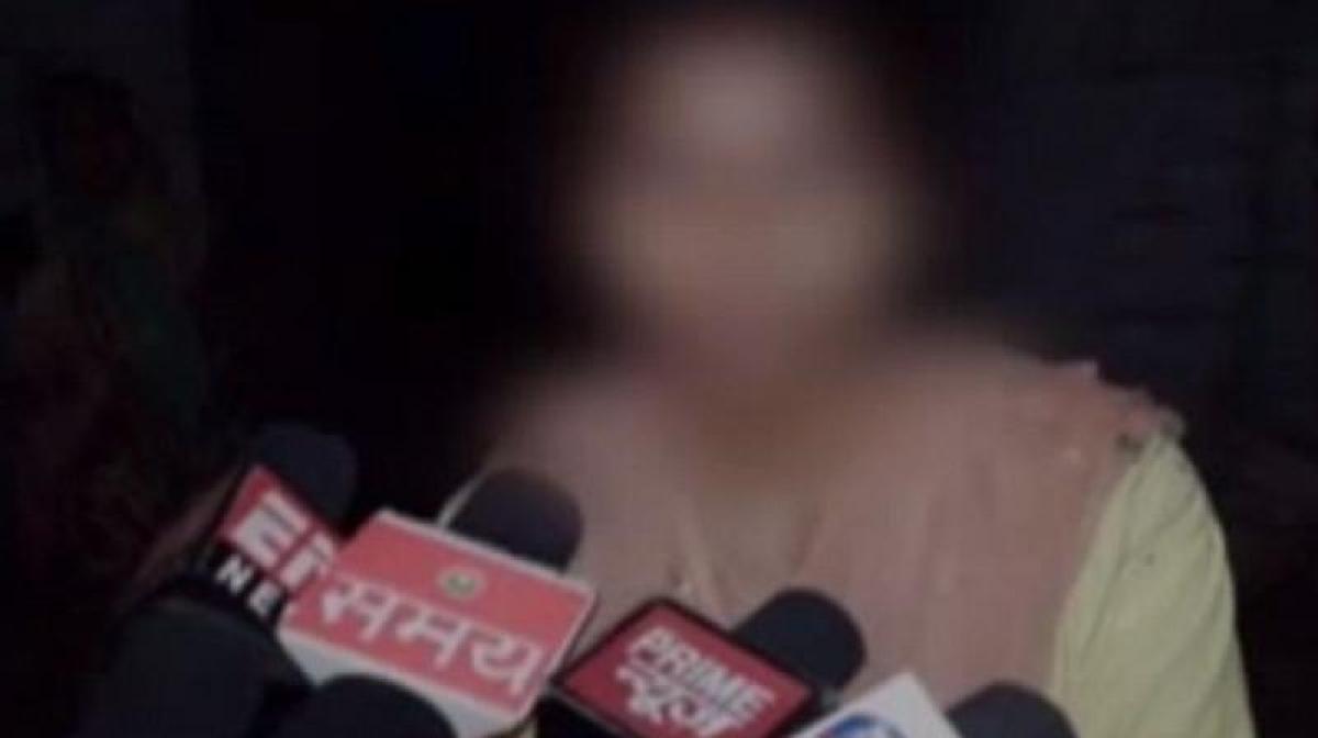 Uttar Pradesh  cop caught-on-cam molesting two sisters; constable arrested