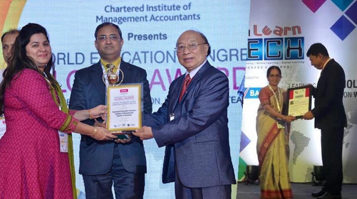 VES honored at prestigious World Education Congress Global Awards