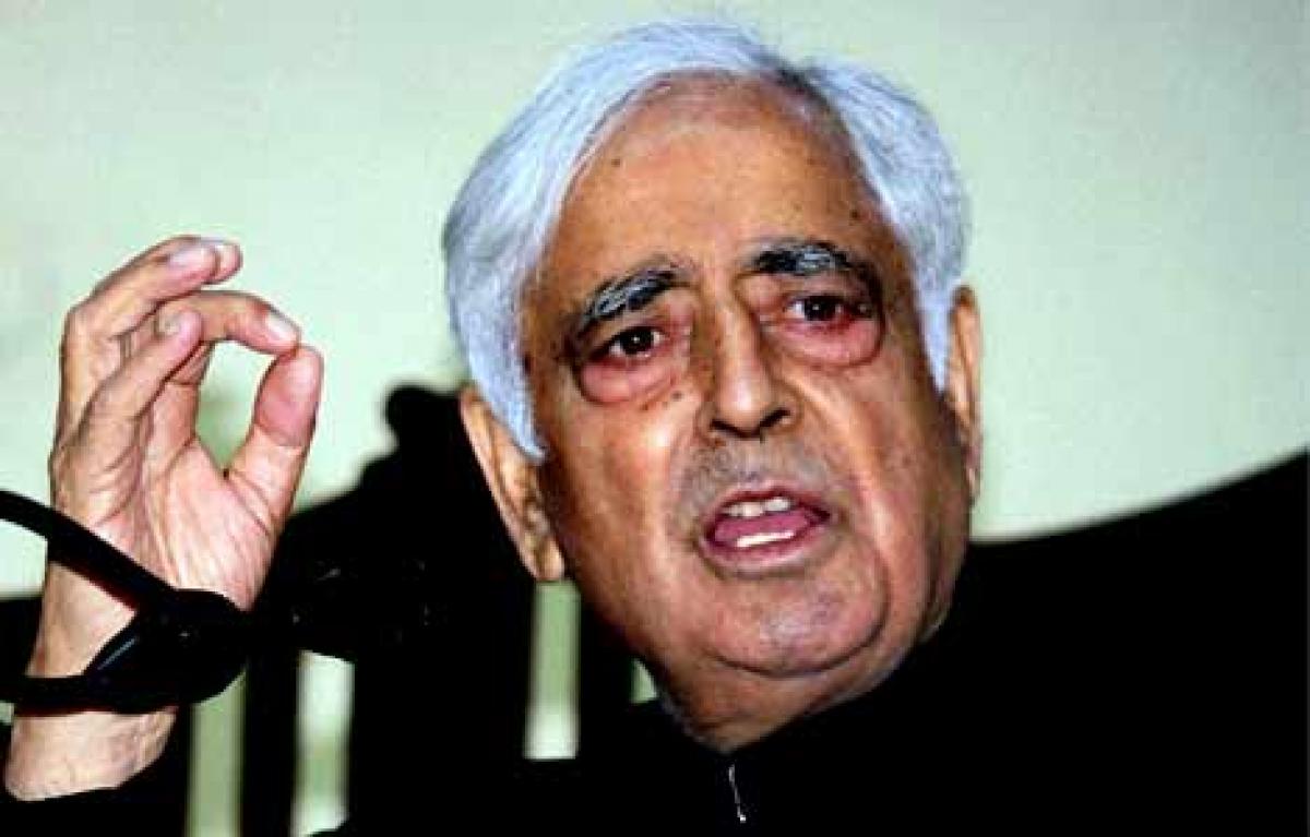 A tribute to grand old man of Kashmir politics Mufti Sayeed