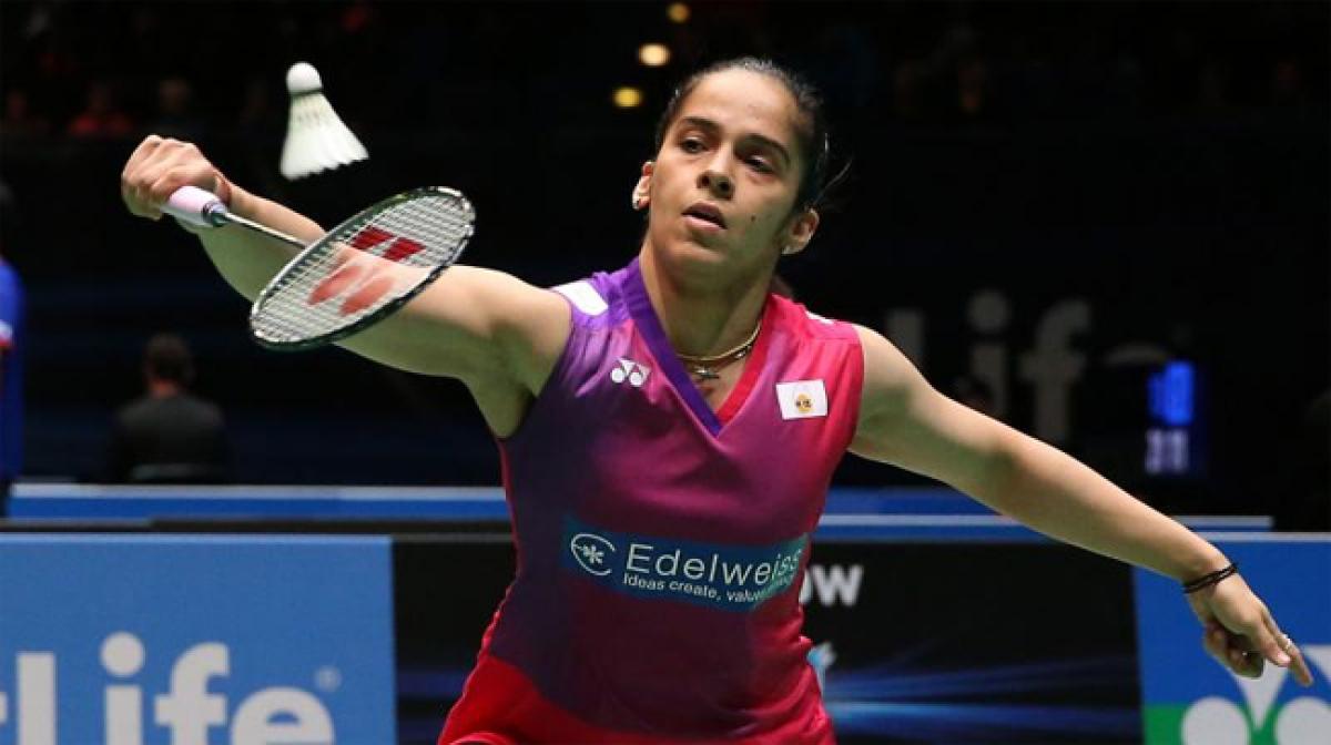 Asia Badminton Championship Saina in quarters, Sindhu out