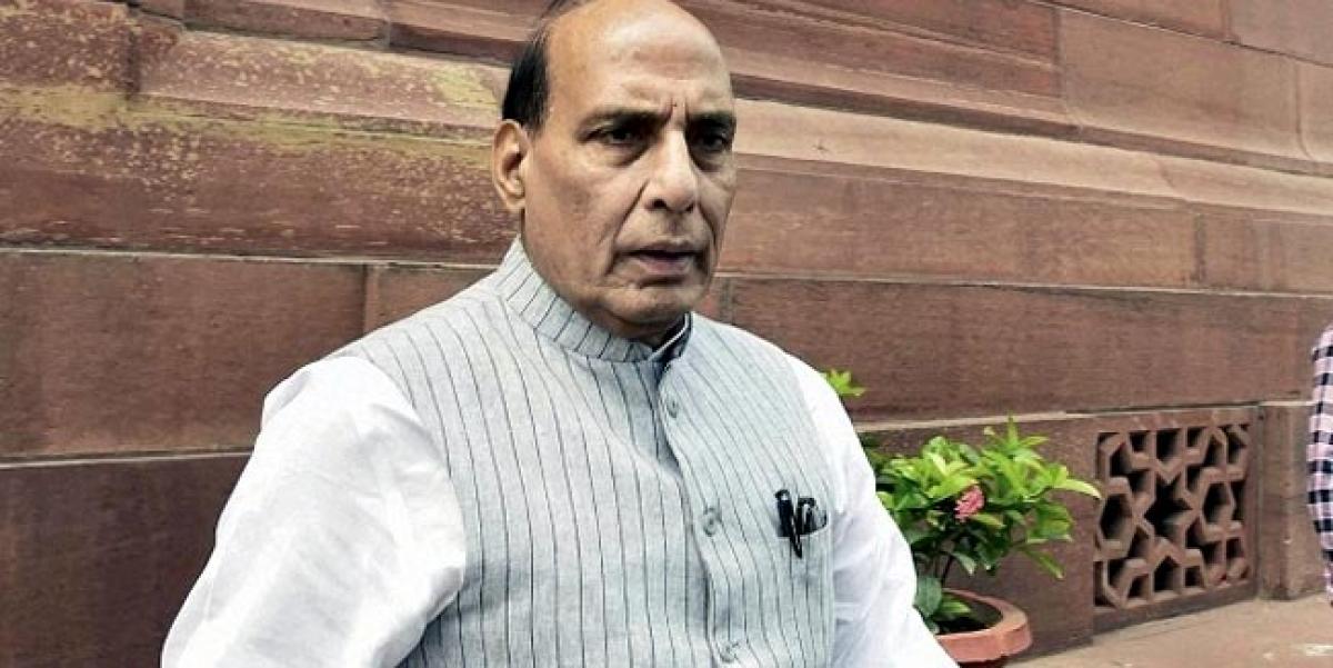 Rajnath speaks to 4 CMs, opp political leaders on army strike