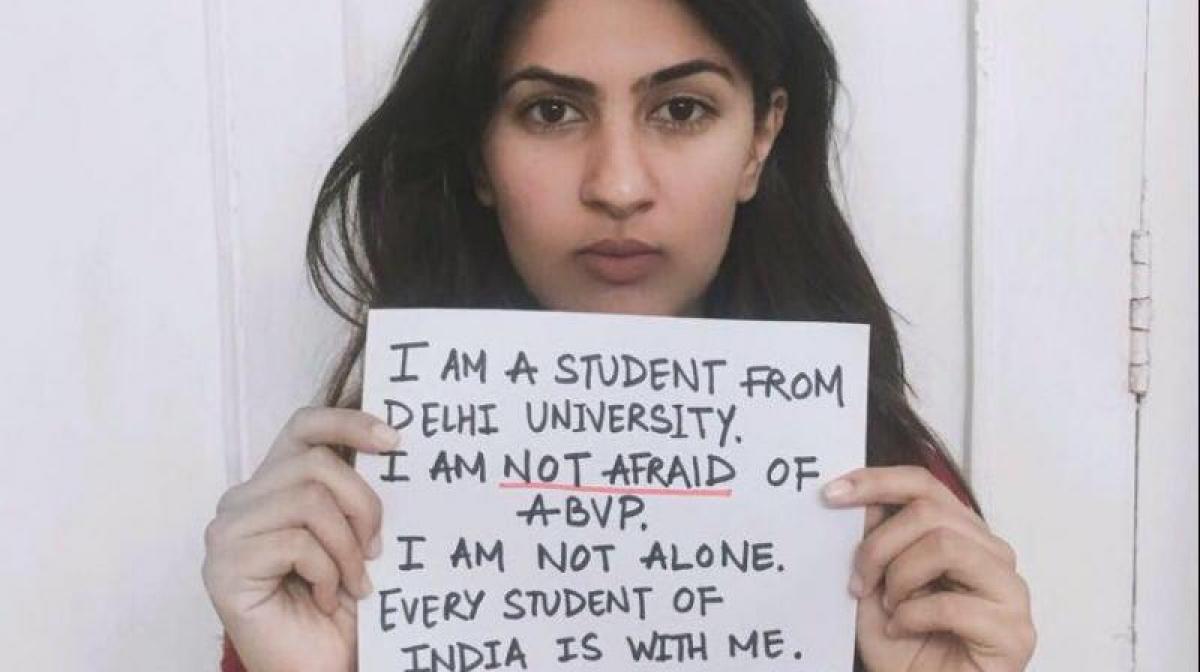 You cant threaten women with rape: DU Student