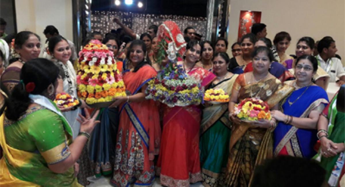 Bathukamma organised in Mumbai