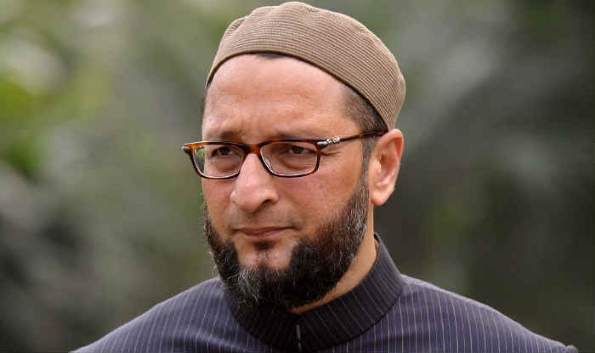 Telangana BJP leaders demand action against Owaisi