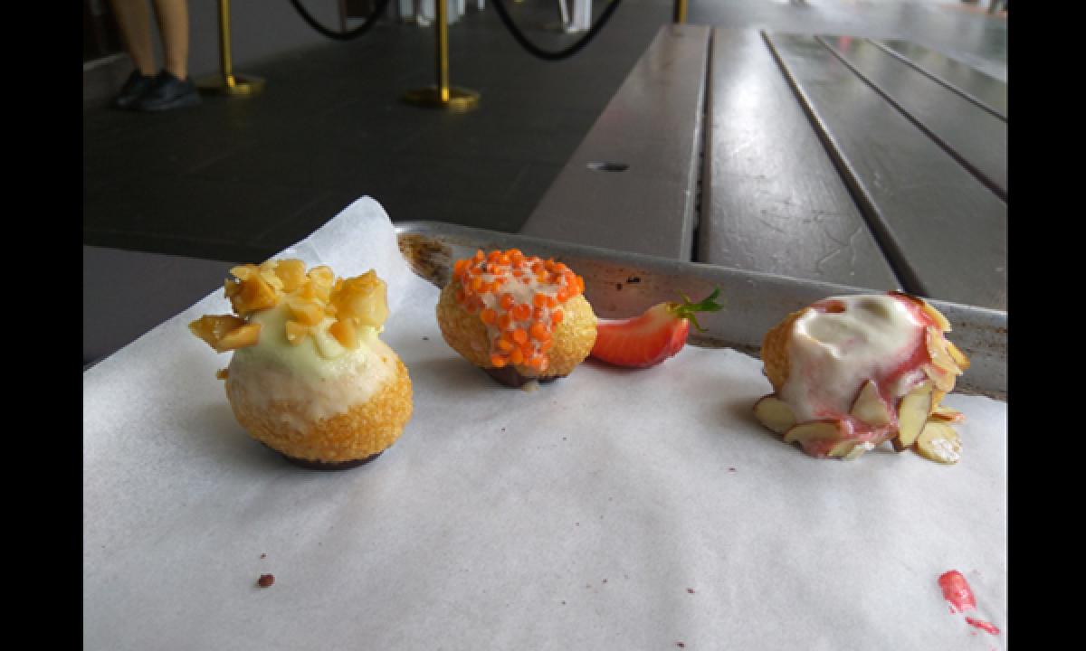 Relish pani puri, samosa ice creams in New Zealand