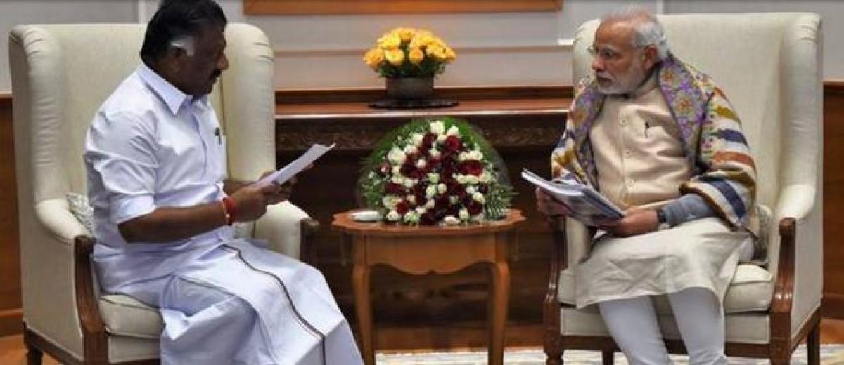 Panneerselvam meets PM Modi to seek ordinance to allow Jallikattu