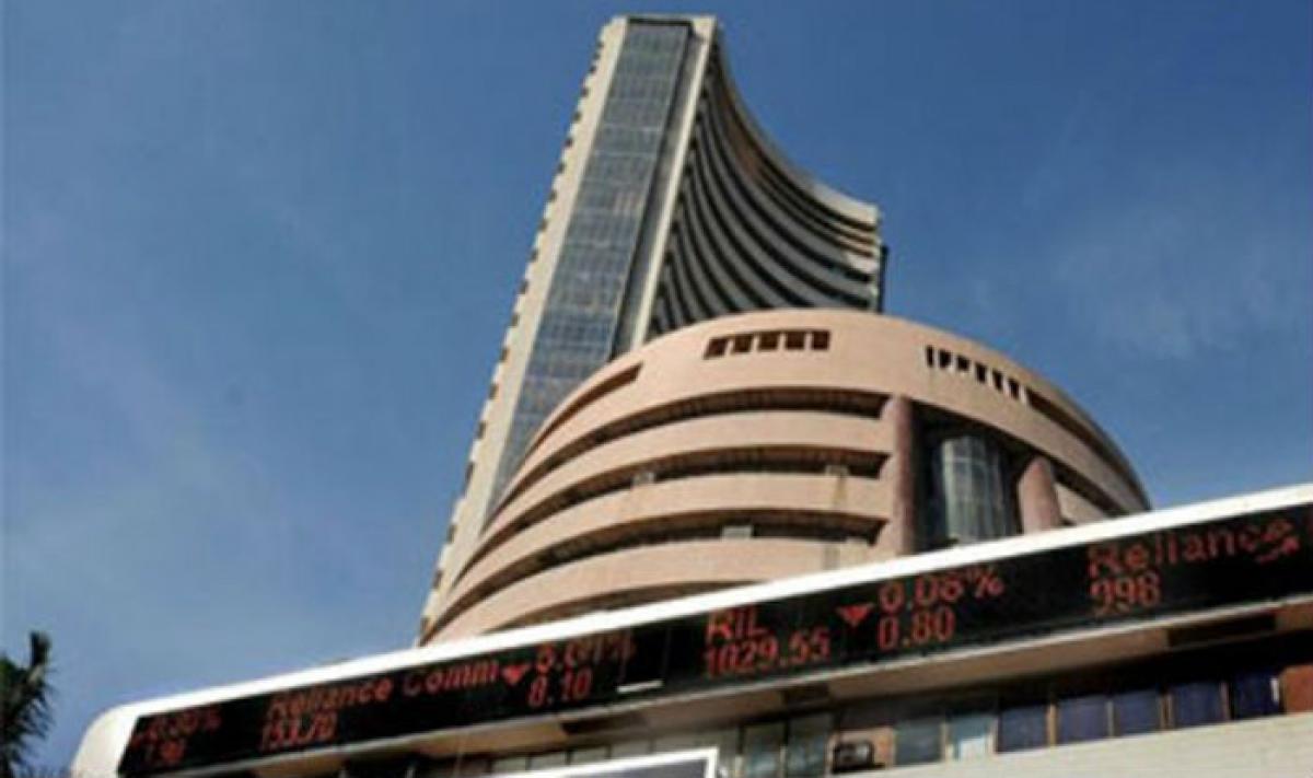 Equities trade flat on global cues, selling pressure