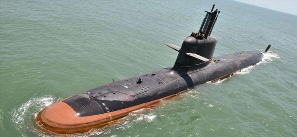 Second Scorpene class submarine INS Khanderi to be launched on January 12