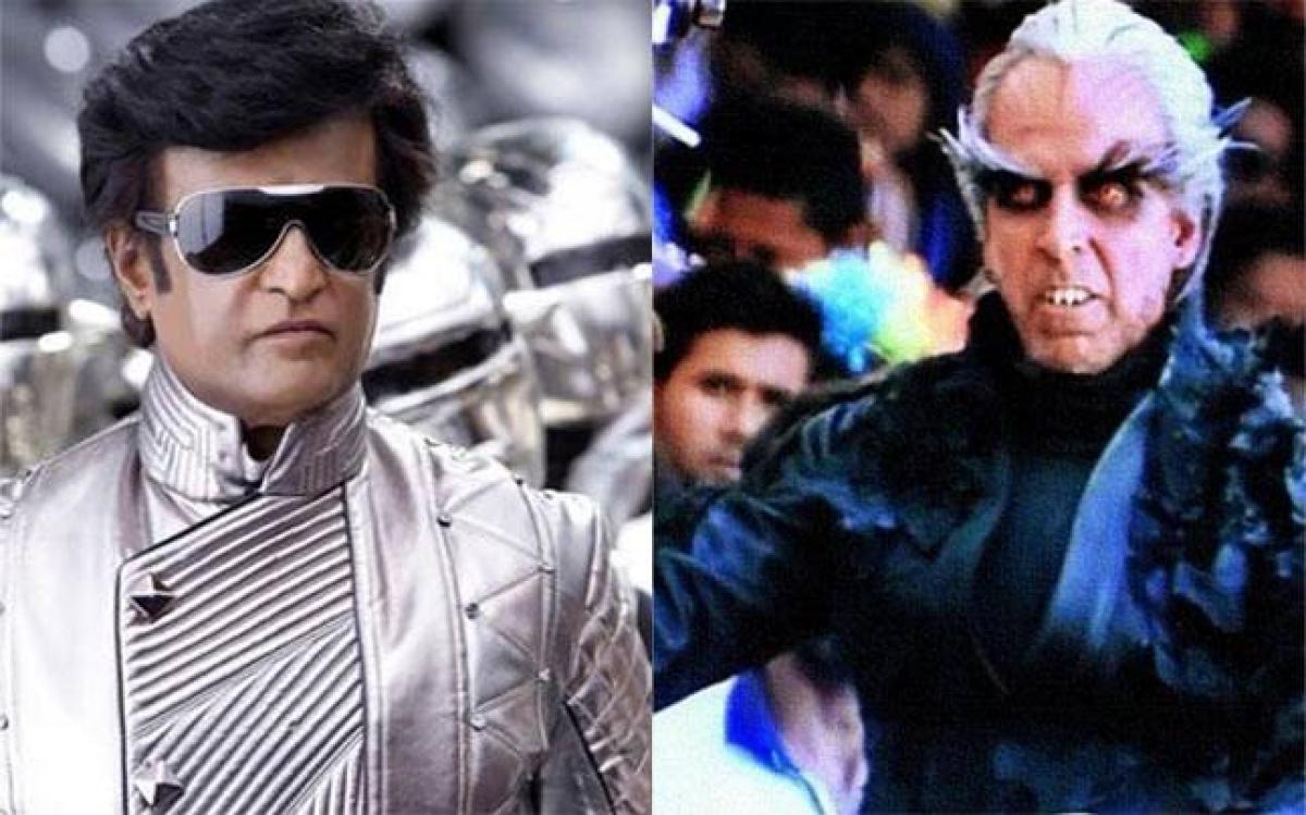 Rajinikanths 2.0 satellite rights acquired for Rs 110 cr