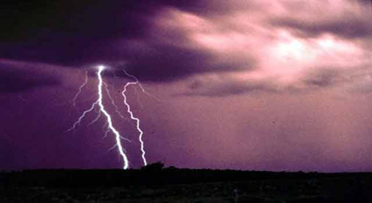 Lightning kills four in north Andhra