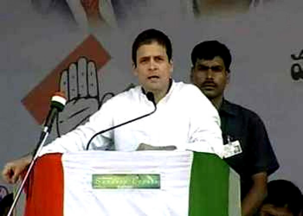 Rahul Gandhi demands special state status for Andhra