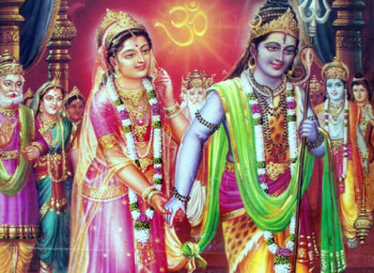 Celestial Wedding of Lord Shiva, Parvathi on November 28