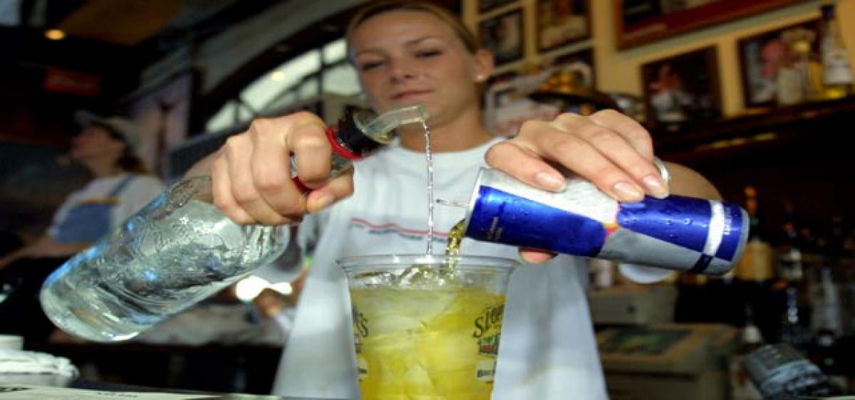 Mixing energy drinks with alcohol may prove dangerous