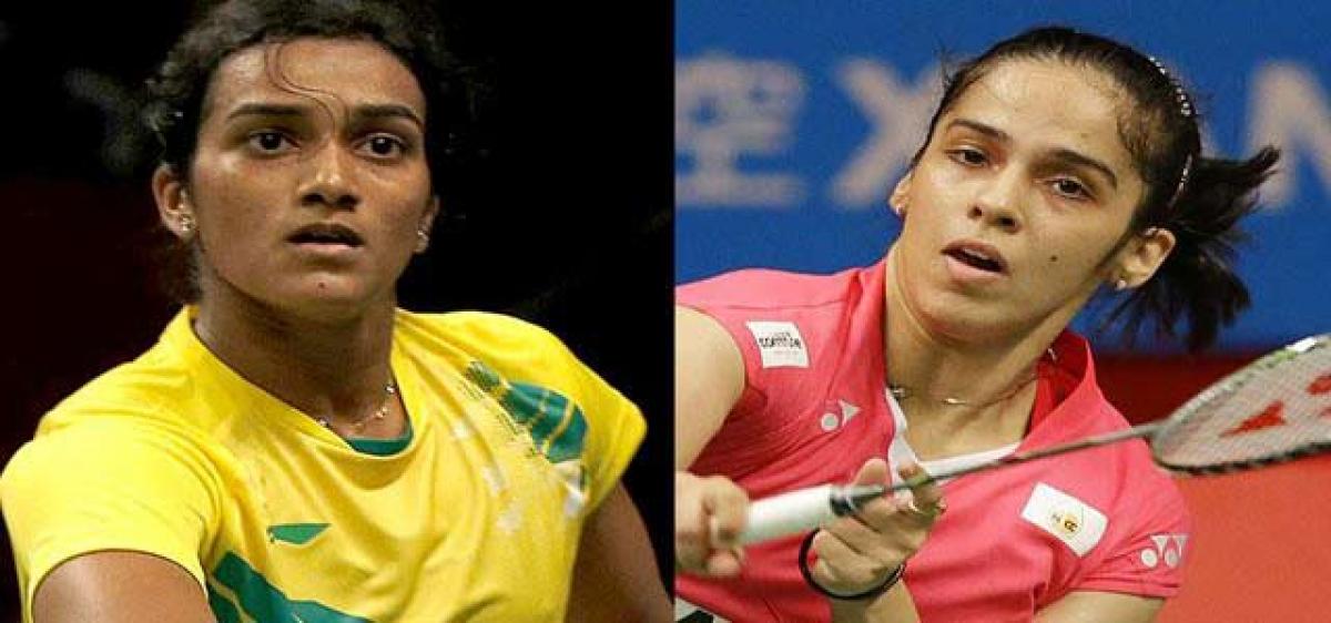 Sindhu in Top 10, Saina crashes out