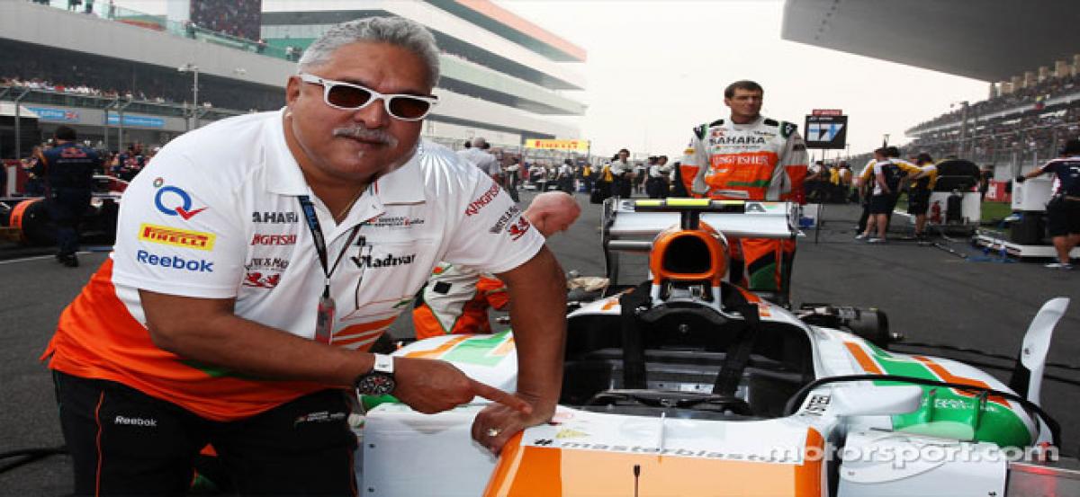 No more India in Mallya’s Formula One team