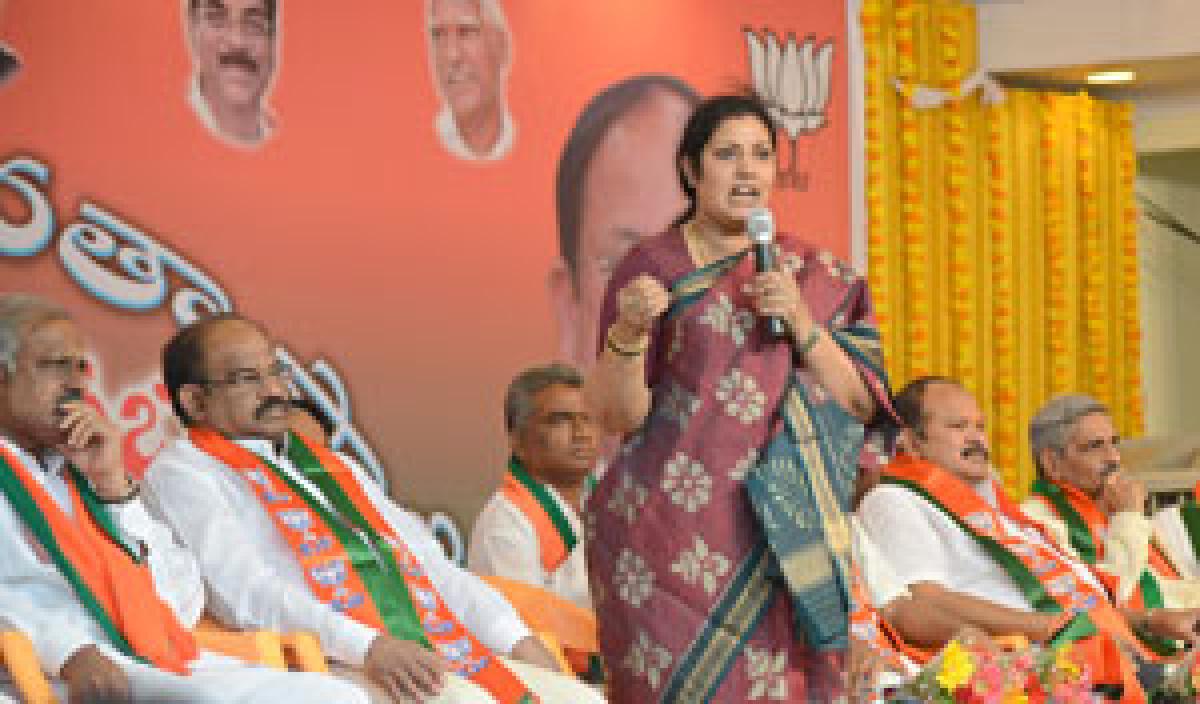 Repulse false propaganda against Centre: Purandeswari to BJP cadre